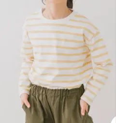 未使用　アーバンリサーチ　ドアーズ　ボーダー　プルオーバー 長袖ロンT 135㎝