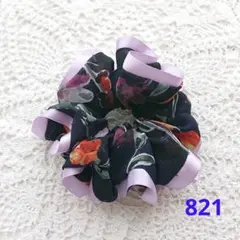 ハンドメイドシュシュM-4216♡薔薇柄×ストロベリージョーゼット♡ ハンドメイドシュシュM-4304♡薔薇柄ジョーゼット♡ - メルカリ