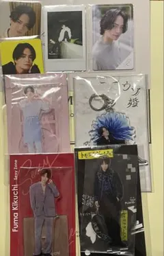 菊池風磨 まとめ売り アクスタ more チェキ トレカ