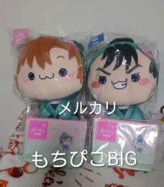 じ*い様 忍たま　フリューくじ　桜もちぴこ　BIGぬい/ポーチ　善法寺伊作/食満