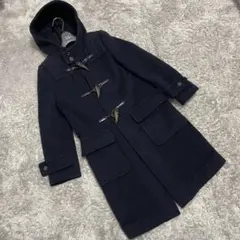 ハイク　ダッフルコート　ロング丈　トグル　ウール　ブラック　サイズ1 S相当のサムネイル