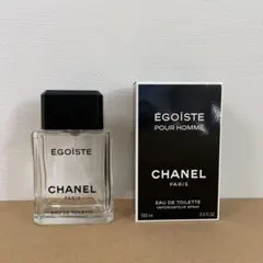 シャネル エゴイスト オードゥ トワレット 100ml 空き瓶空き箱セット 1個