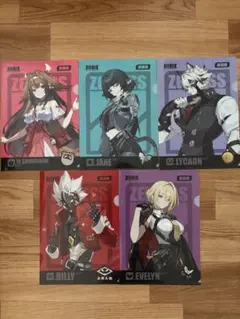 ゼンレスゾーンゼロ ゼンゼロ GIGO 特典 チケットファイル（6種セット
