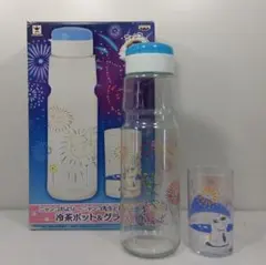 【未使用】夏目友人帳 ニャンコ先生 ニャンコだより 冷茶ポット＆グラスのサムネイル