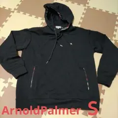 Arnold Palmer フード付きパーカー S 黒
