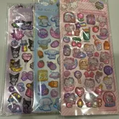 サンリオ キティ シナモン クロミ ボンボンドロップシール ウォーターシール