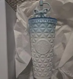 ステンレスコールドカップタンブラー ナチュラルブルーグラデーション591ml