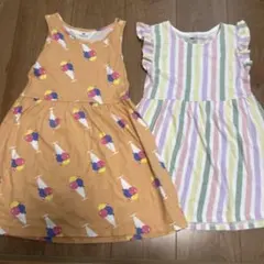 H&M ノースリーブワンピース 2点セット