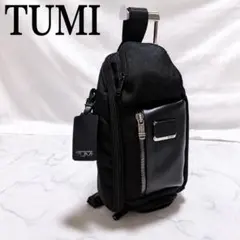 美品 TUMI ボディバッグ 232399D アルファブラボー クロスボディ 黒