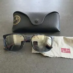 Ray-Ban サングラス ネイビー×オレンジのサムネイル