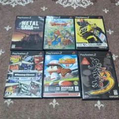 PS2 ソフト 6本セット まとめ売り
