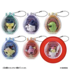 たまごっち　フィギュア 1体＋ステッカーセット