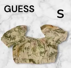 GUESS 花柄クロップドブラウス S新品のサムネイル