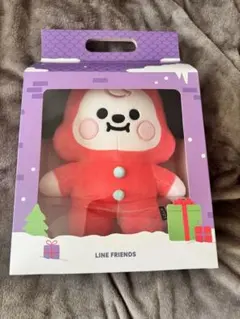 BT21 ホリデー ぬいぐるみ クリスマス スタンディング RJ - メルカリ
