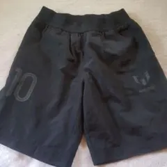 adidas アディダス メッシ 10 ハーフパンツ ブラック 140