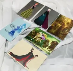 2016年 ディズニーアナと雪の女王展*限定ポストカード 6枚セット