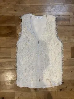 LEPSIM ♡ フリンジWZIPベストチュニック