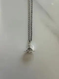 vivienne westwood ネックレス オーブ オーヴ　シルバー 立体