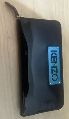 KENZO 長財布 ラウンドファスナー ブラックのサムネイル