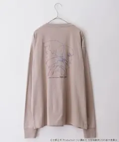 攻殻機動隊 別注 プリントL/S オーバーサイズカットソー