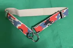キッズゴムベルト 迷彩リング付きベルト