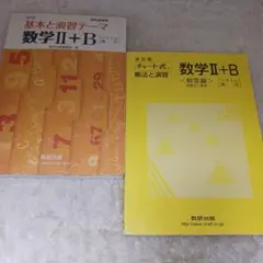 数研出版 改訂版 チャート式 解法と演習 数学II+B