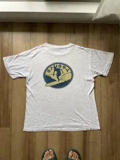激レア】80'SステューシーSTUSSYサーフマンタグ スカル総柄シャツ
