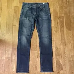 UNIQLO HEATTECH ダークブルースリムフィットデニム