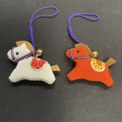 さくらほりきり　根付け　2026 午年