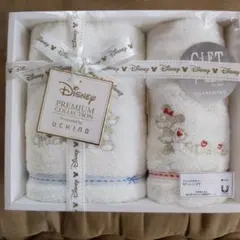 ミッキー・ミニー 　フェイスタオル、ハンカチタオル ギフト