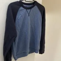 UNIQLO ブルー/ネイビー トレーナー Sサイズ