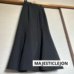 MAJE STIC LEJON ブラック フレアスカート Sサイズのサムネイル