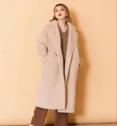 【新品】オズモーシス OSMOSIS ダブルブレストボアコート チェスターコート