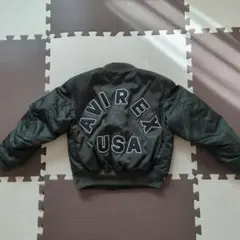 AVIREX MA-1 ジャケット 130サイズ オリーブ