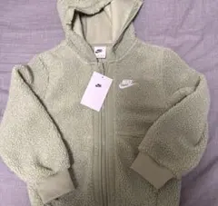 NIKE ボアジャケット　130 キッズ　緑