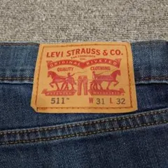 リーバイス 511 W31L32