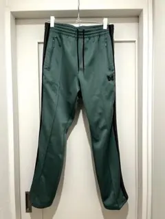 断捨離　Needles ニードルズ トラックパンツ S グリーン
