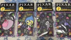 Pixar ハッピーくじ ピクサー J賞 ラバーチャーム4種