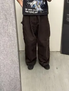 カーハート　ダブルニー 90s 00s ブラウン　w32 L30 くらい