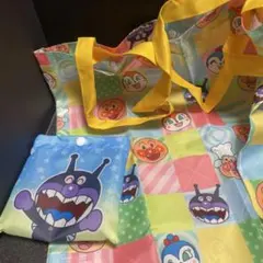 アンパンマン　折り畳みトートバッグ　新品