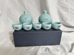 陶器 お猪口・徳利セット