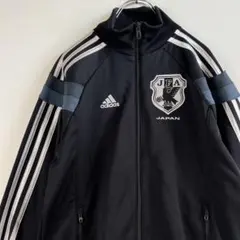 アディダス ジャージ トラックジャケット 日本代表 アンセムジャケット ブラック