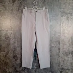 ✨GU✨ジーユー♡アンクルパンツ♡テーパードパンツ♡グレー♡メンズ(M)