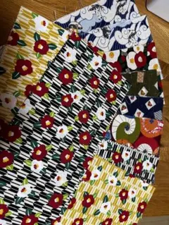 和柄はぎれ10枚セット(猫あり)