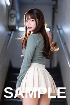 AI 美女 A4ポスター 可愛い グラビア アート 1628