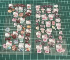 中古 立体シール ハローキティ 2枚セット