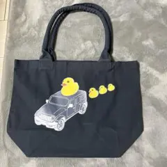 Jeep キャンバスガーデントートバッグ　アヒル柄