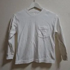 UNIQLO U 長袖カットソー 130 ホワイト