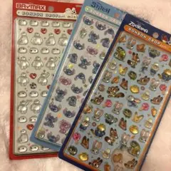 ボンボンドロップシール ミニ ディズニー 3種セット