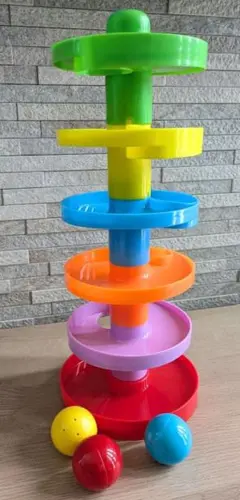 美品❤コロコロボール　カラフル　知育　赤ちゃん　ベビー　知育玩具　中古